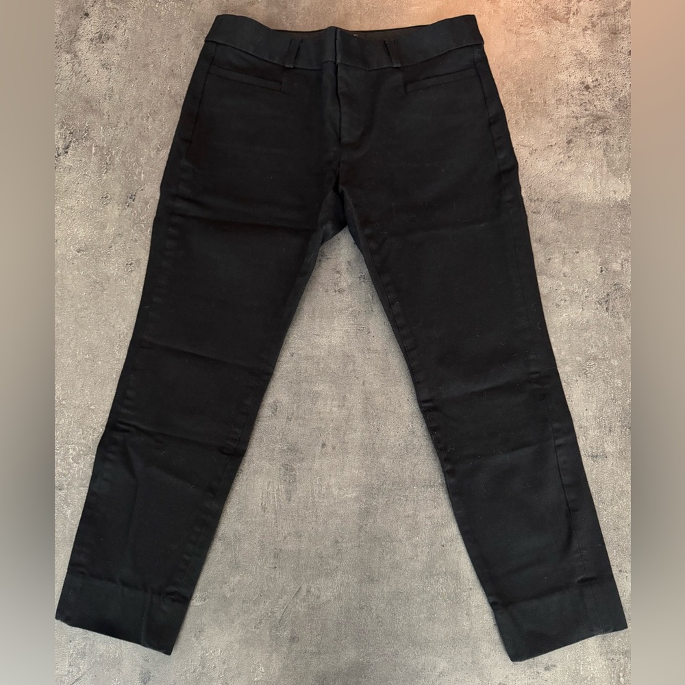 Banana Republic Sloan Black Crop Office/Dress Pants, Women’s 0P